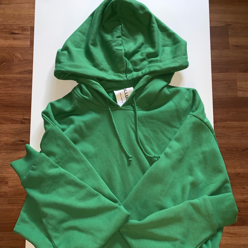 New ASOS collusion green hoodie